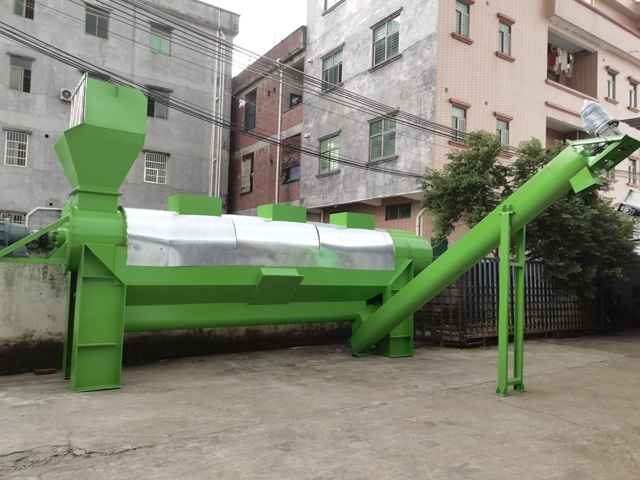 Bottle brick prewasher equipment